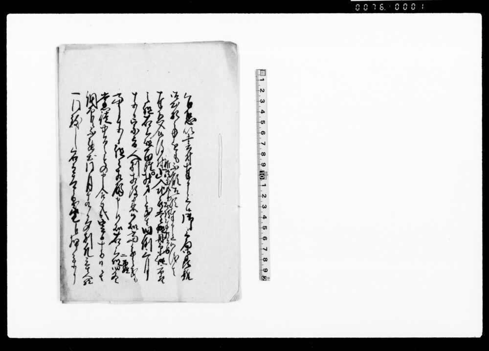 作品画像:(乍恐以書付奉申上候)