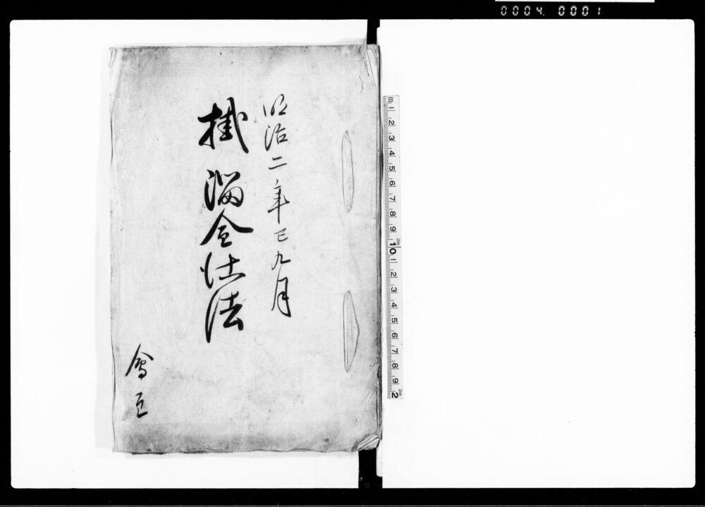 作品画像:掛溜金仕法