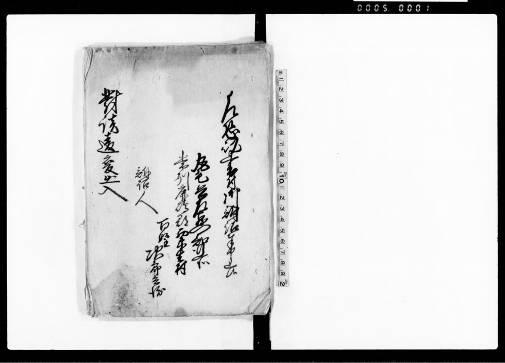 作品画像:乍恐以書付御訴訟奉申上候