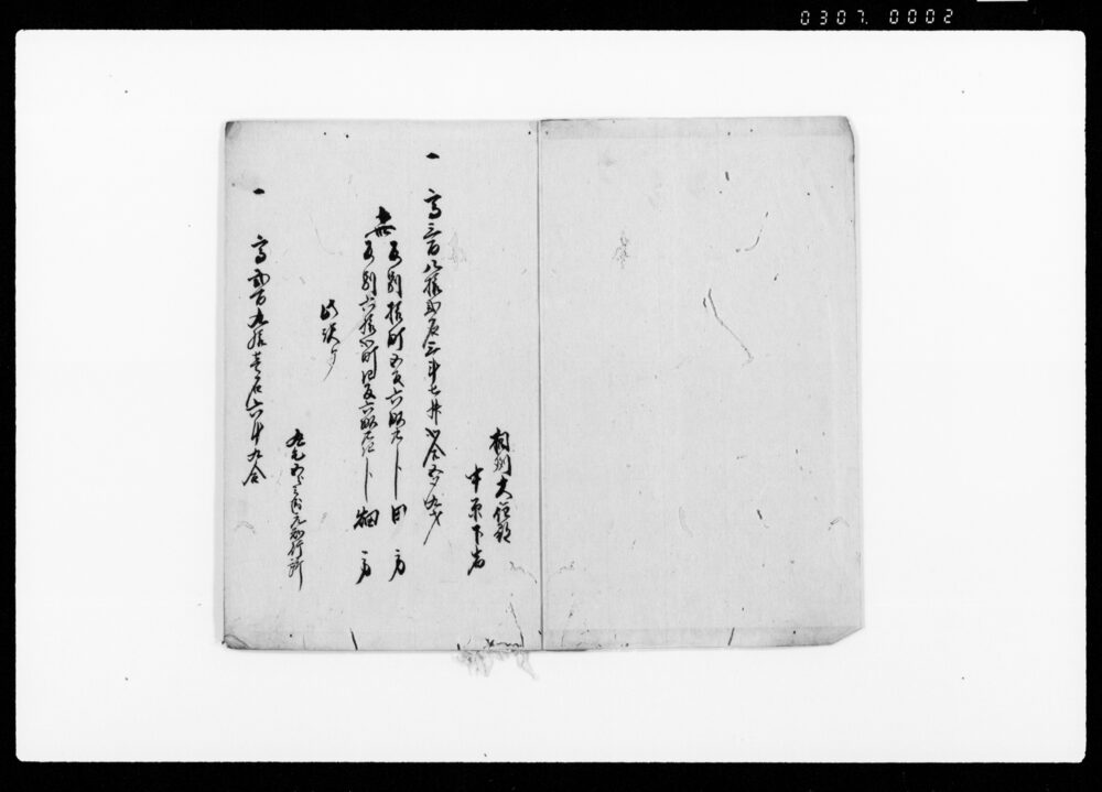 作品画像:村差出明細帳(中原下宿差出明細帳)他