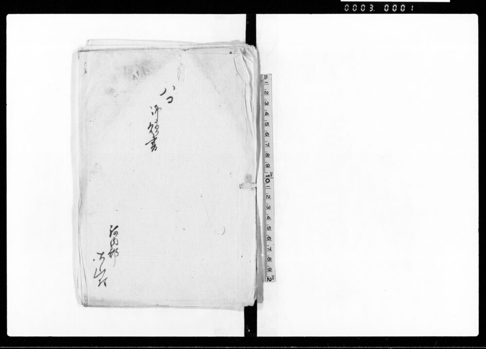 作品画像:御願書 乍恐以書付御訴奉申上候