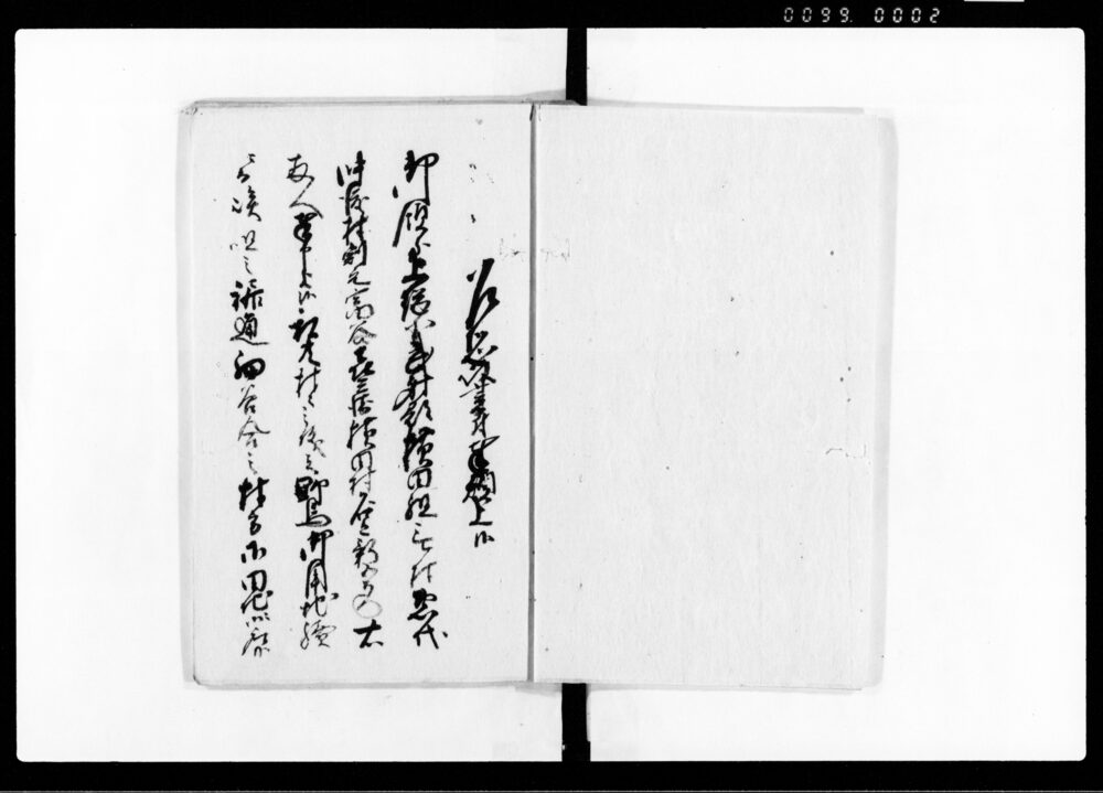 作品画像:御定免切替願書写
