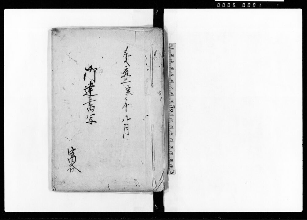 作品画像:御達書写