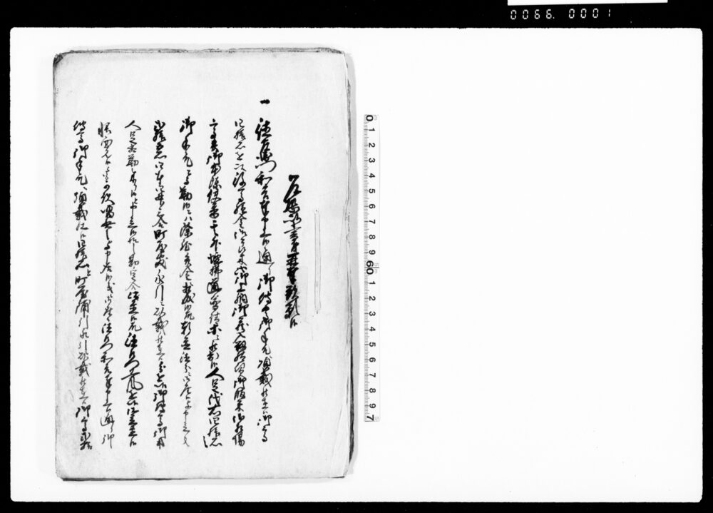 作品画像:乍恐以書付再奉歎願候