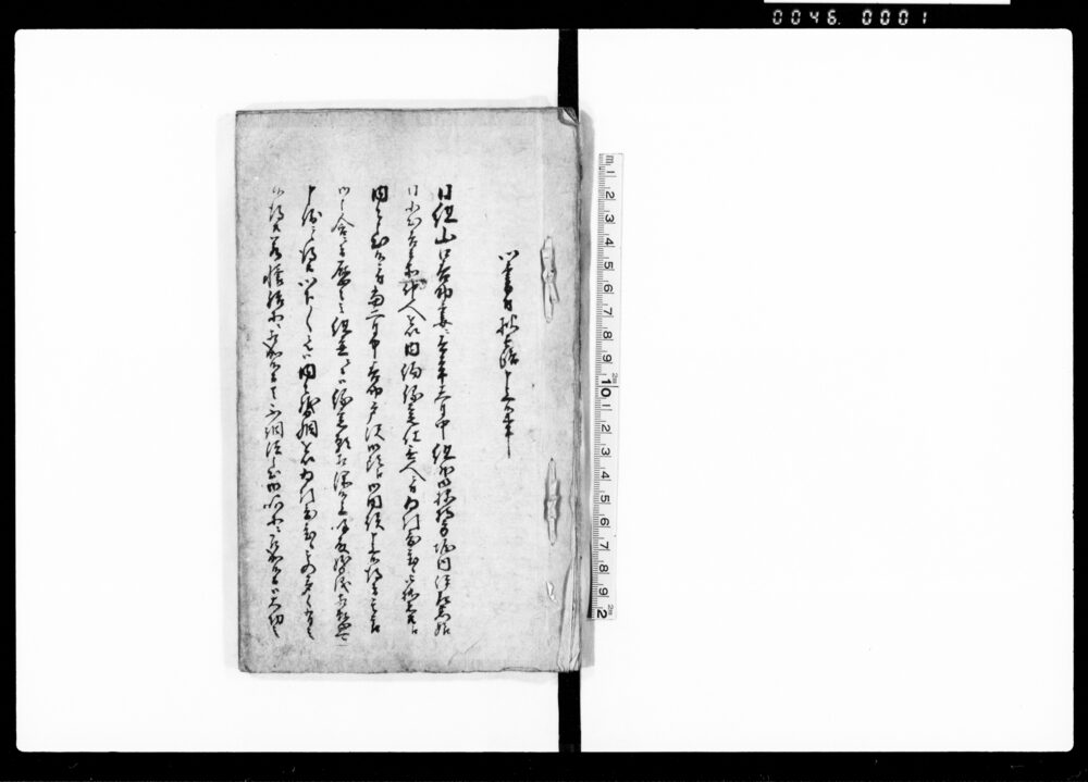 作品画像:以書付披露申上候事