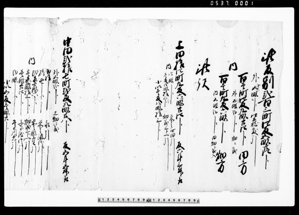 作品画像:(当卯御物成可納割付)他