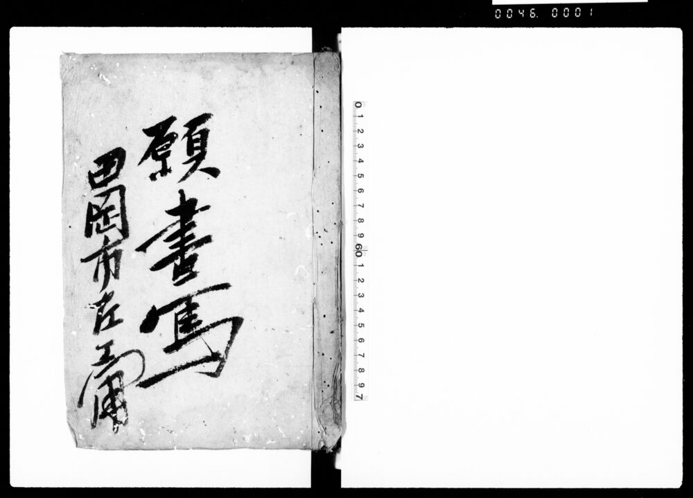 作品画像:願書写