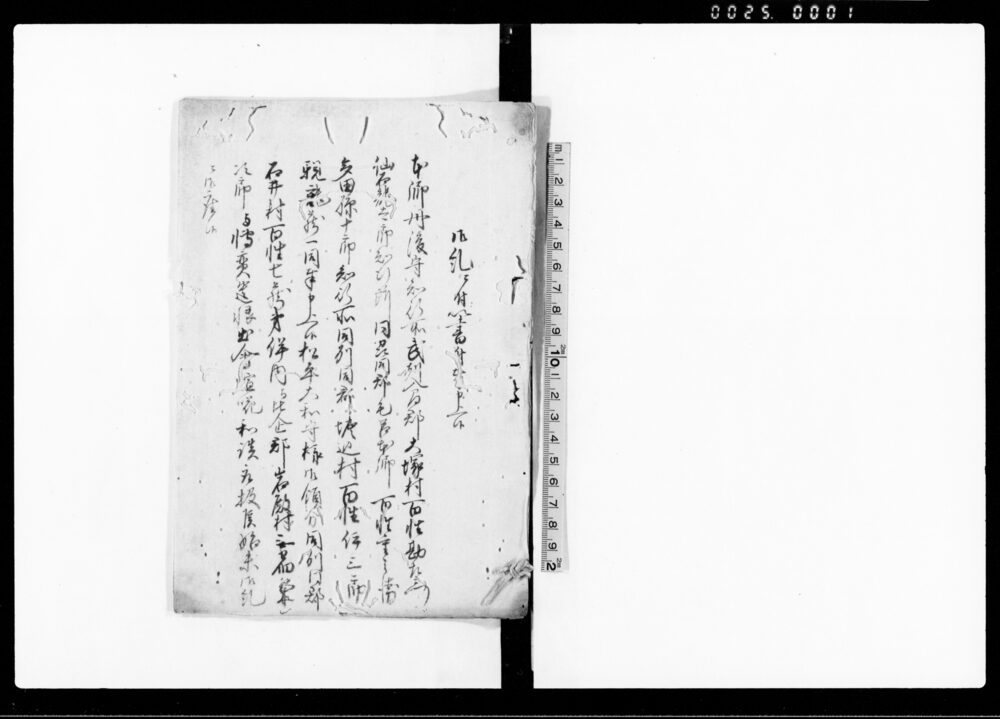 作品画像:御糺ニ付以書付奉申上候