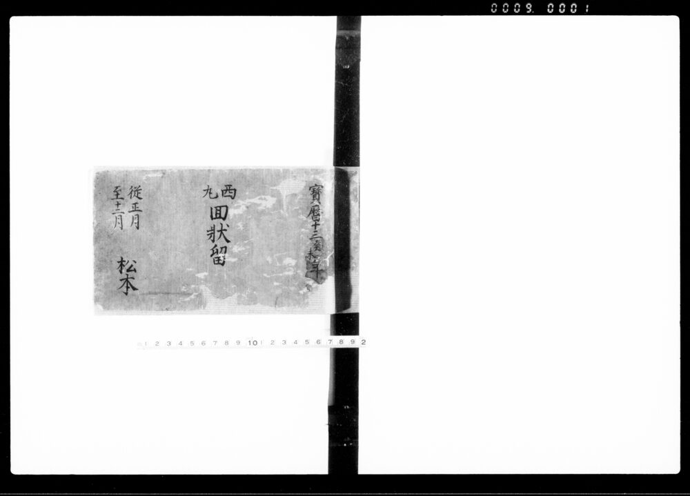 作品画像:西丸回状留