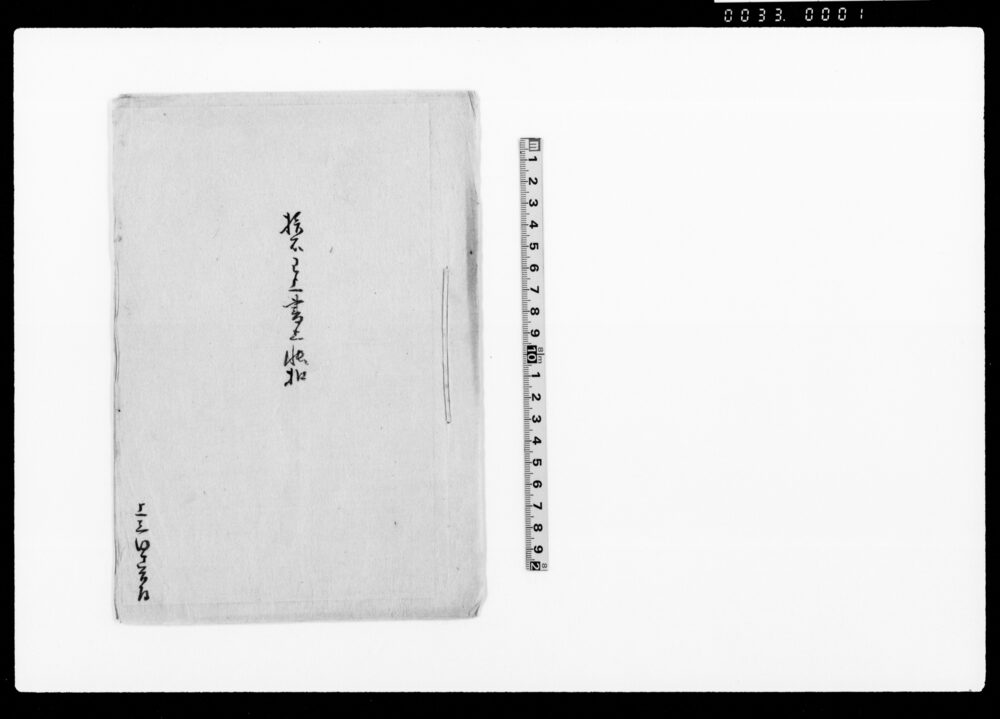 作品画像:拾石已上書上帳控