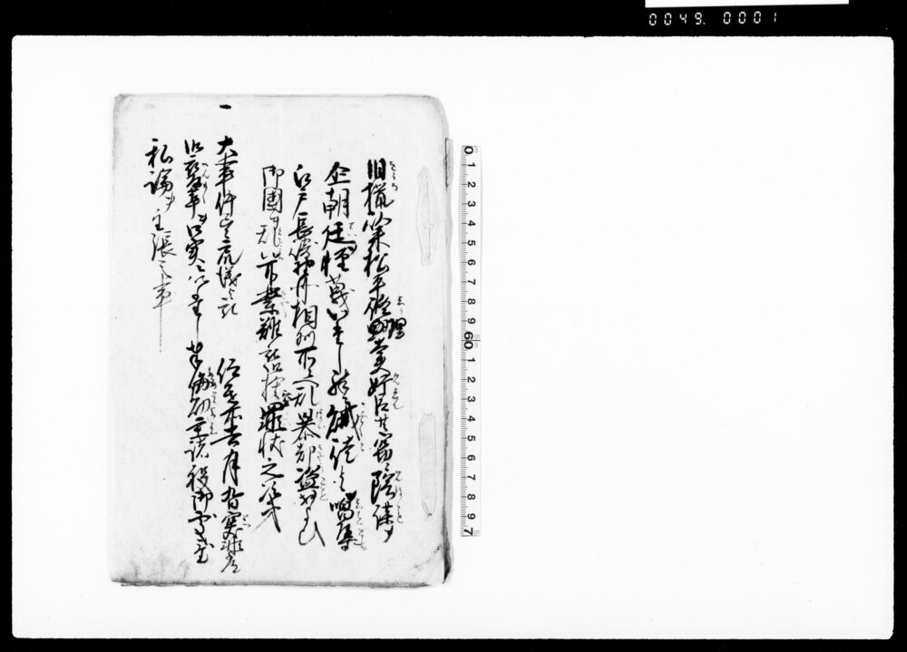 作品画像:(松平修理太夫奸臣共罪状之次第)