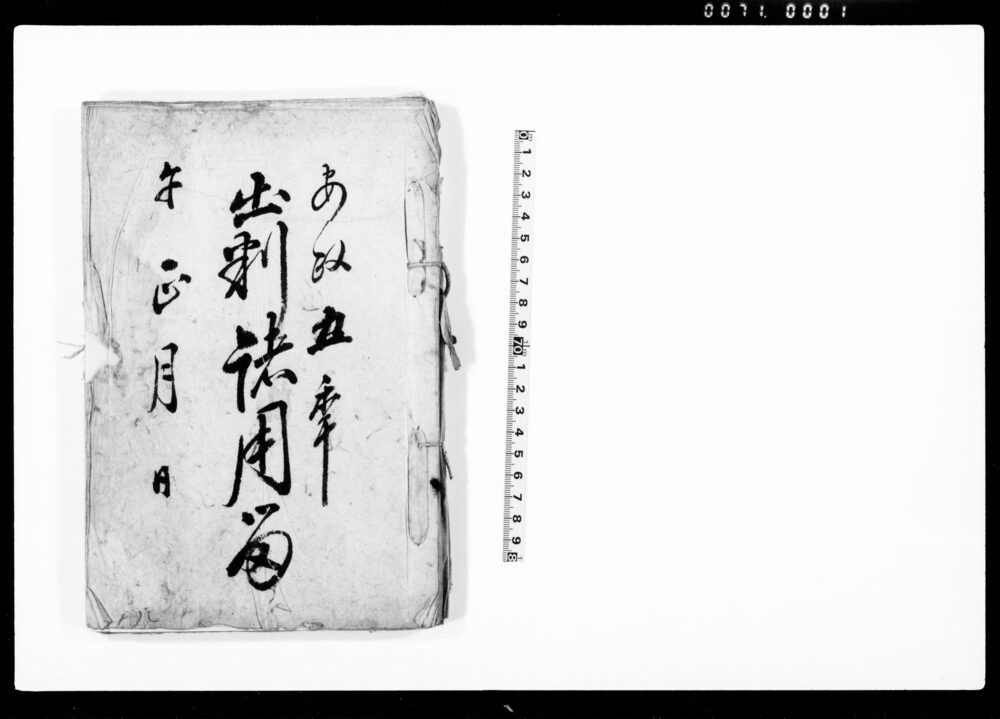 出判諸用留
