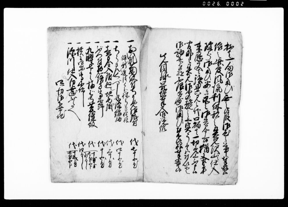 作品画像:乍恐以書付奉歎願候他