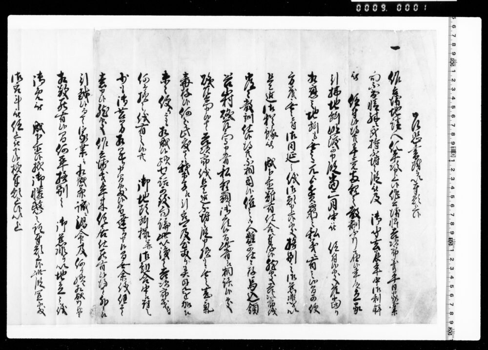 作品画像:乍恐書附ヲ以奉願上候(地立の猶予願につき)