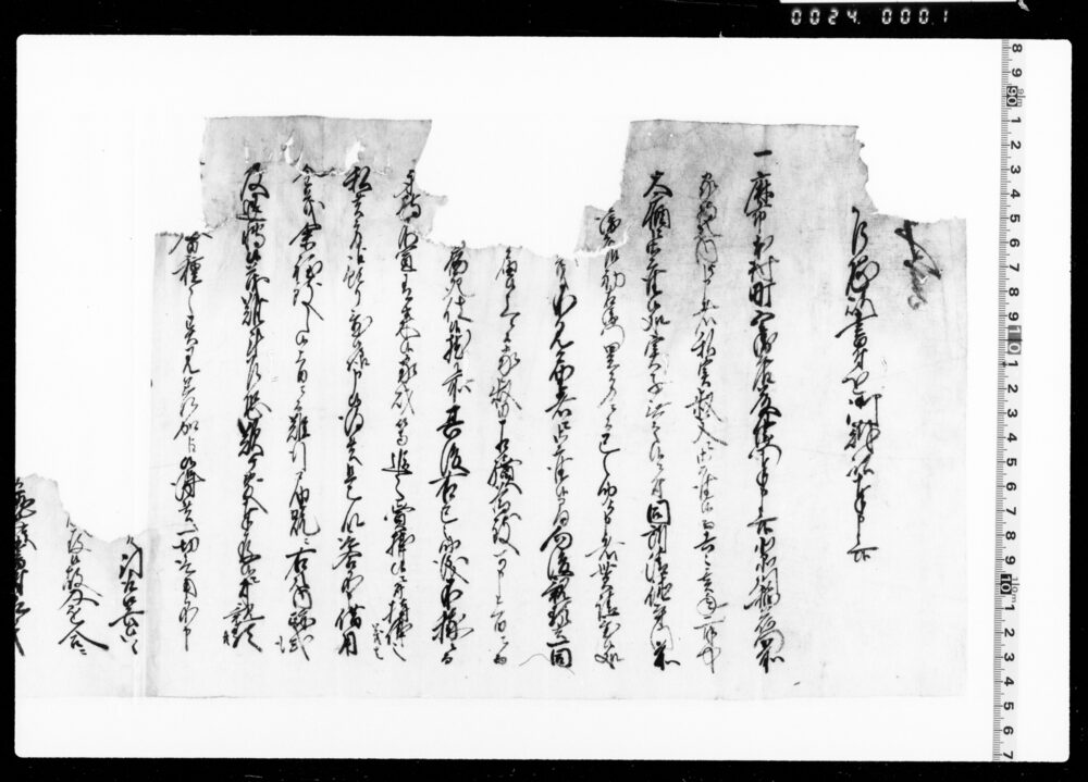 作品画像:乍恐以書付を御訴訟奉申上候(養子巳之助を初右衛門方に引取願につき)
