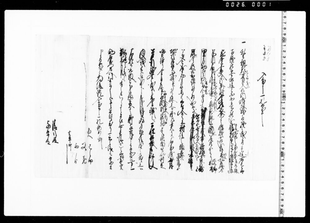 入置申一札之事(巳之助借財済方取決につき)