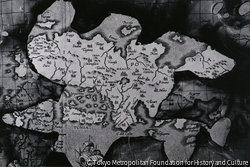 作品画像:中世日本地図