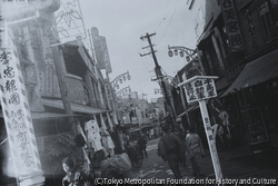 作品画像:下谷区竹町左竹通り(台東区台東四丁目)