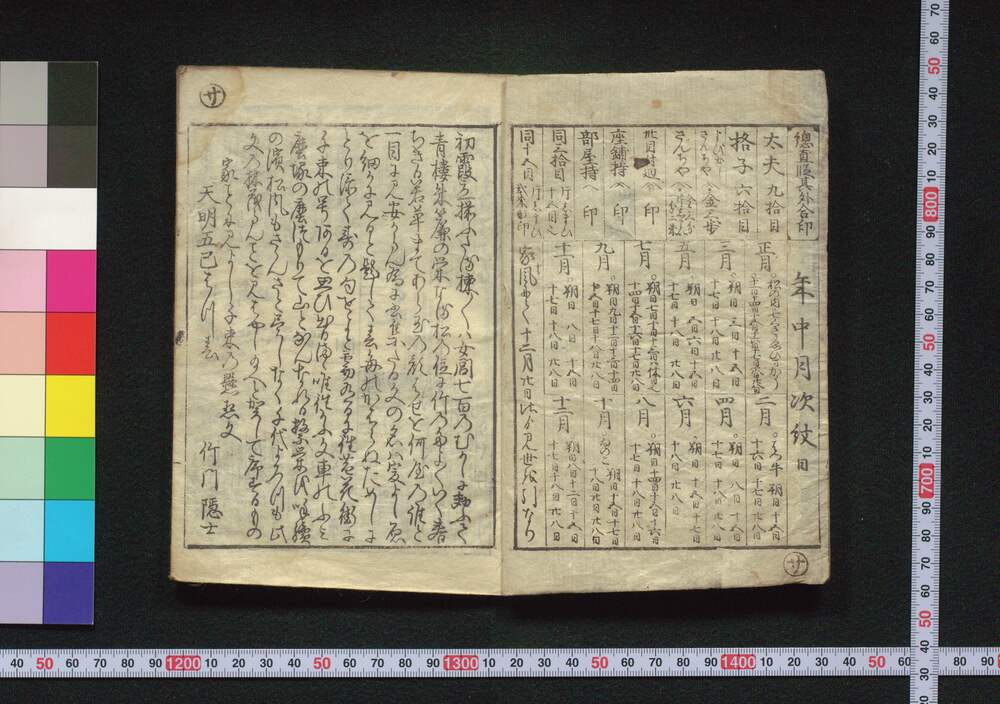 作品画像:新吉原細見