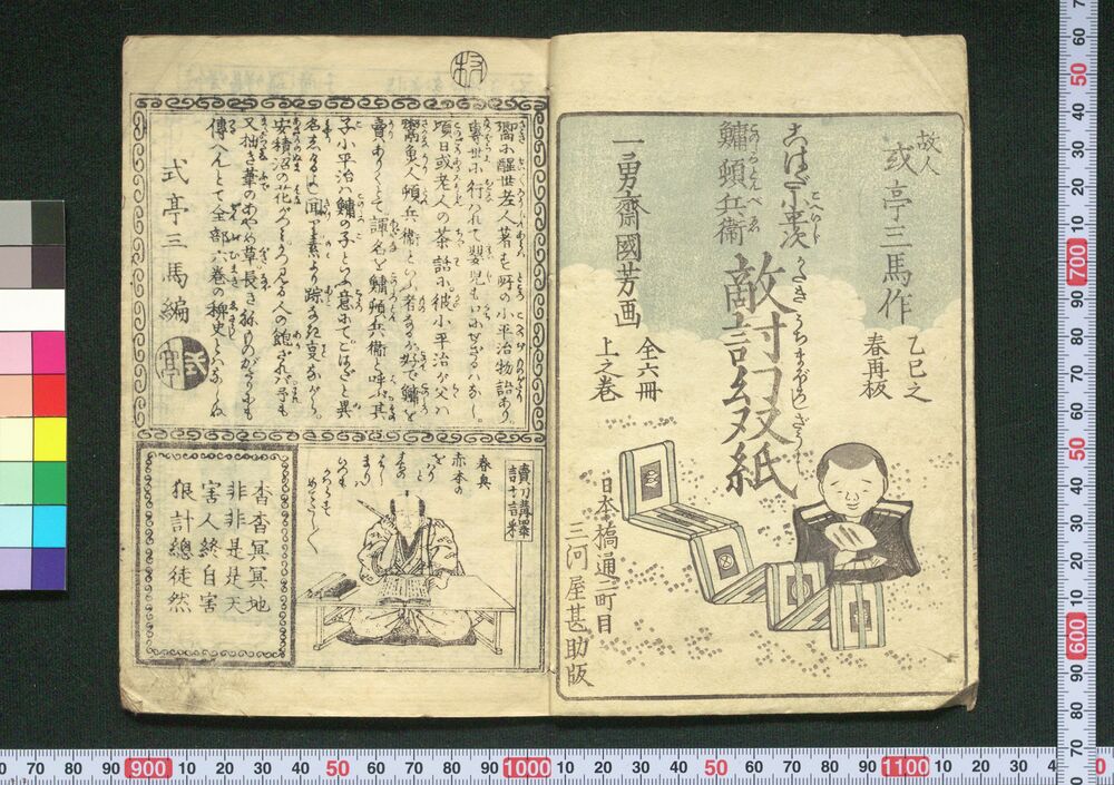 作品画像:こはだ小平次次鱅頓兵衛敵討幻双紙
