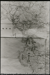作品画像:等倍率による・地図