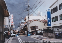 作品画像:当日の兵庫区大火の現場近く1