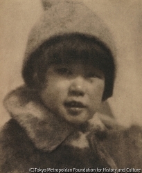 作品画像：(帽子をかぶった少女)