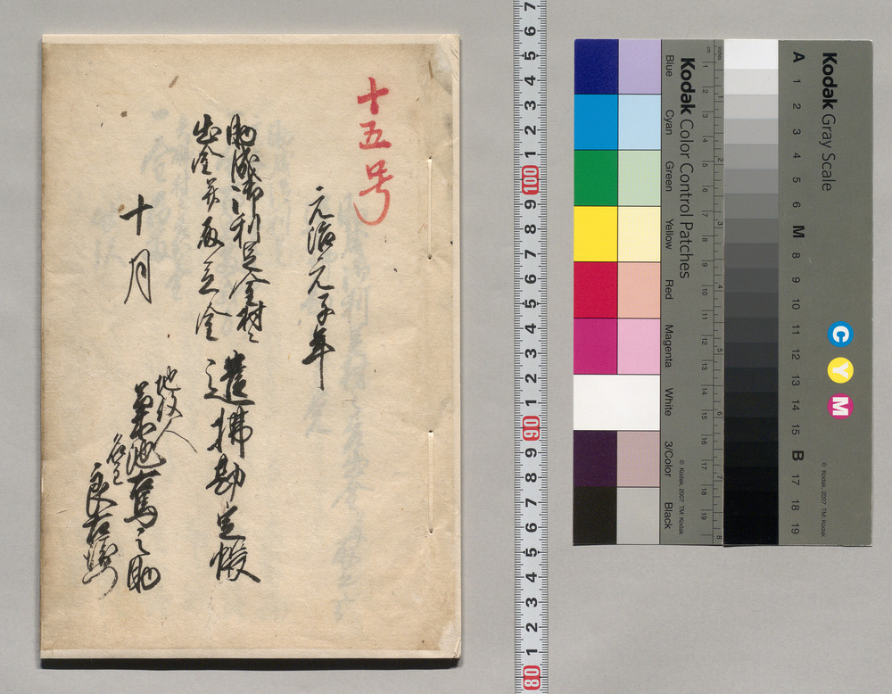 作品画像:助成御利足金村々出金并取立金遣払勘定帳