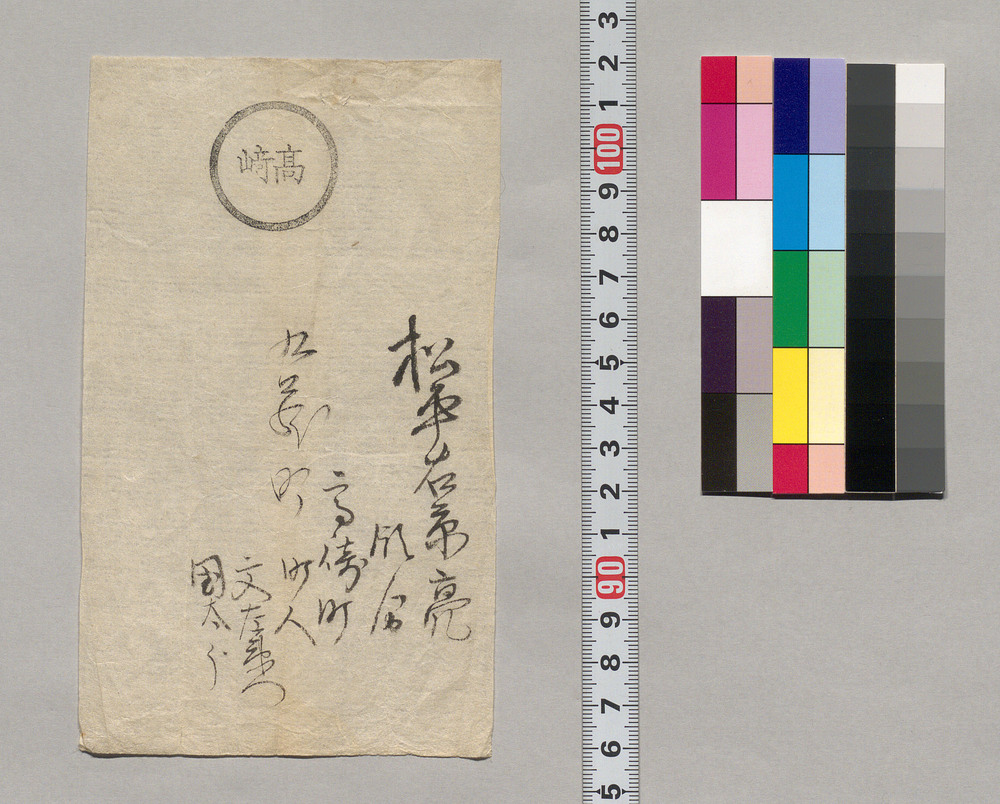 作品画像:印鑑(松平右京亮領分高崎町町人文左衛門・国太郎)