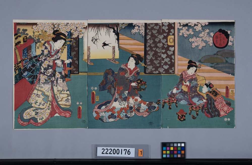 作品画像：十二月ノ内 弥生雛祭