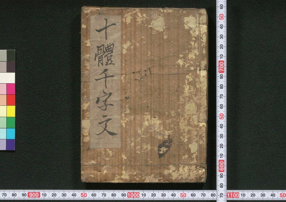 作品画像:十体千字文