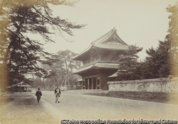 作品画像:芝増上寺の山門