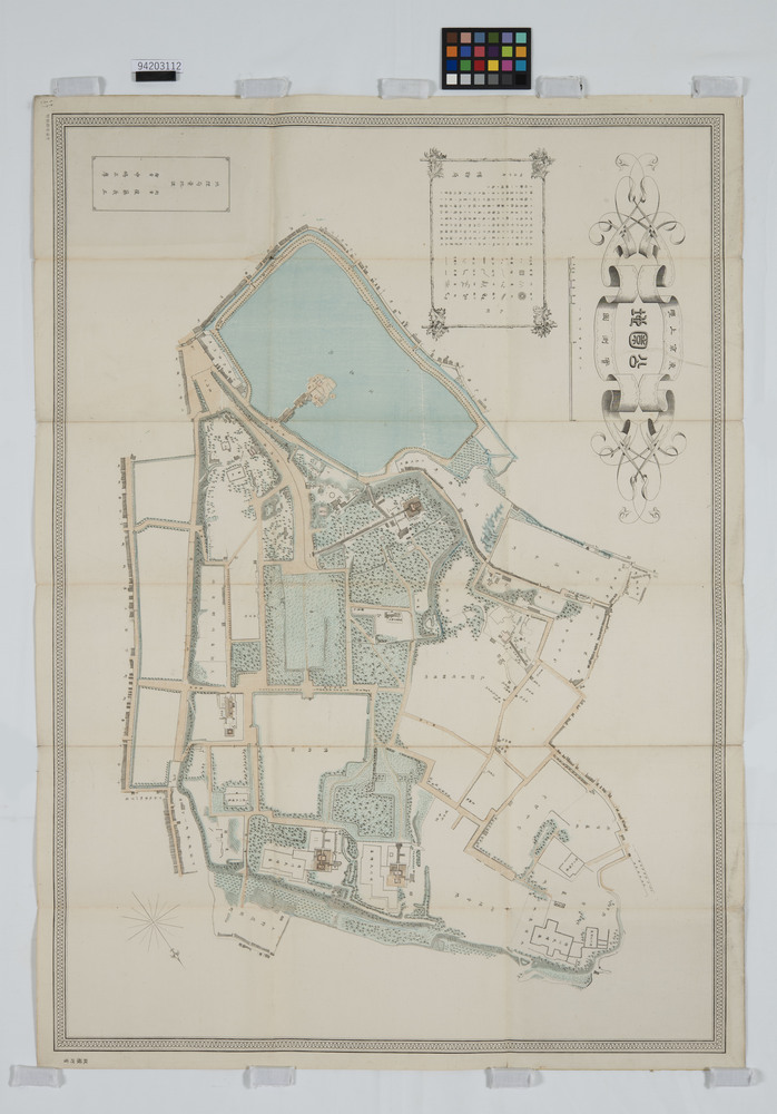 作品画像：東京上野公園地実測図