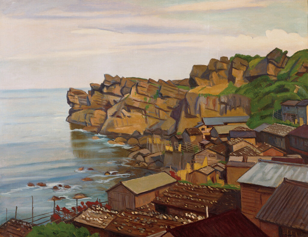 作品画像:佐渡海村
