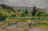 作品画像:山村初夏