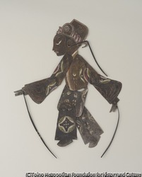 作品画像:インドネシアの影絵人形