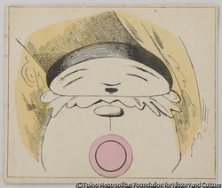 作品画像:円筒アナモルフォーズ