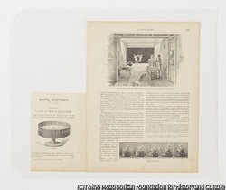 作品画像:「エジソンのキネトスコープ」、『婦人雑誌』1898年8月28日号より