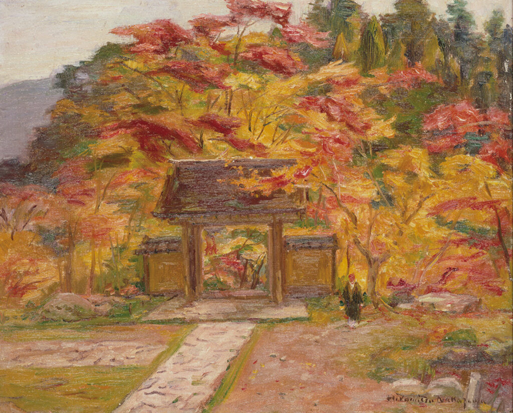 作品画像:寂光院秋色