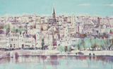 作品画像:塔の見える風景