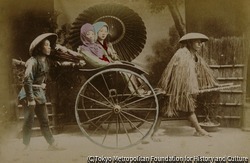 作品画像:(人力車)
