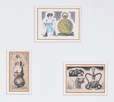 作品画像:銅版小品構成(3点)