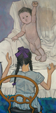 作品画像:椅子の上