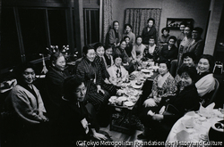 作品画像:女流文学者の会/円地文子氏宅