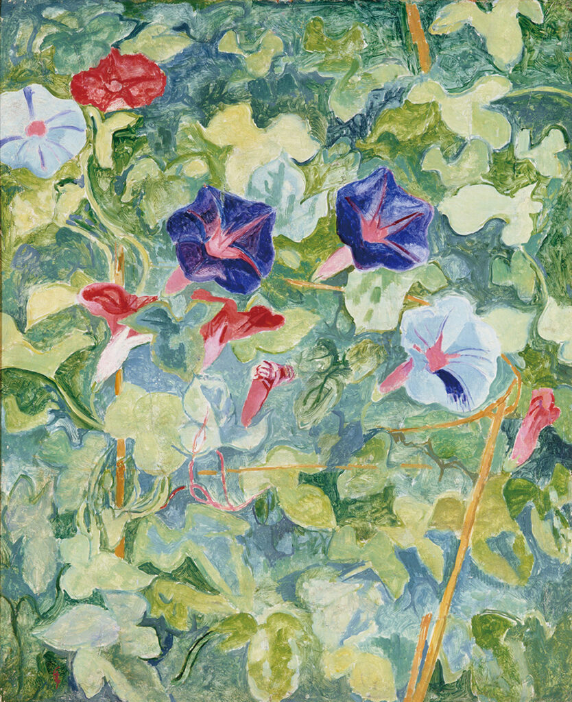 作品画像：朝顔