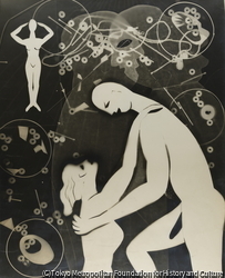 作品画像:フォトグラム (三人の男女)