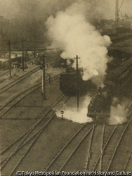 作品画像：駅所見