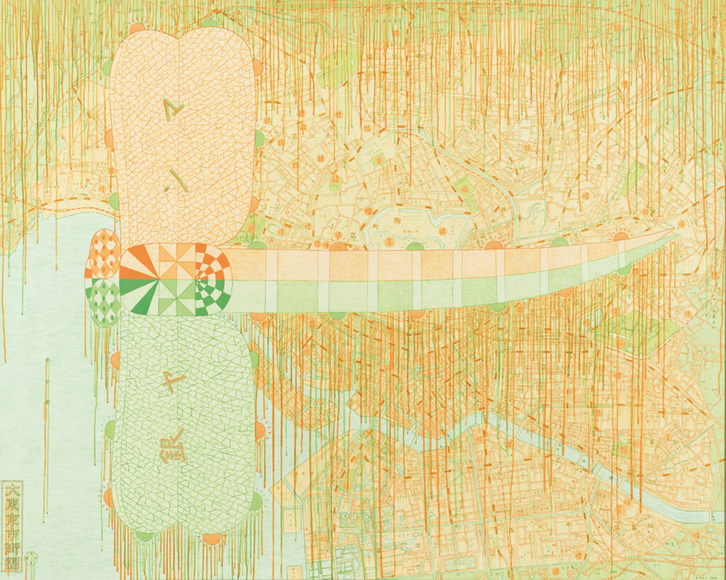 作品画像:銀ヤンマ(東京全図考)