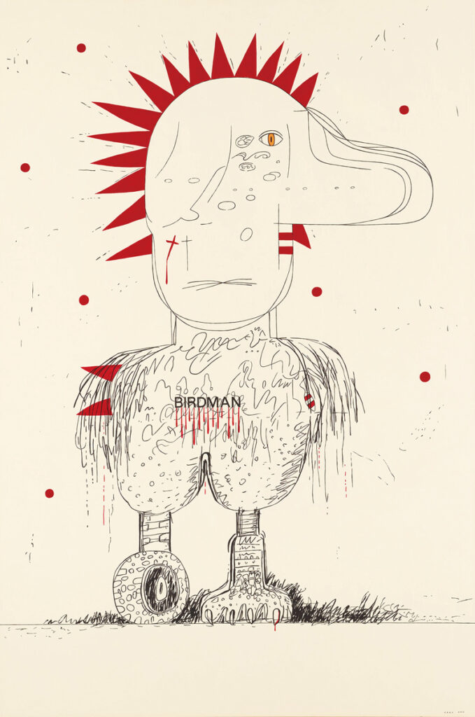 作品画像:BIRDMAN・テロのデッサン 2