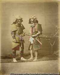 作品画像:(甲冑の武士)
